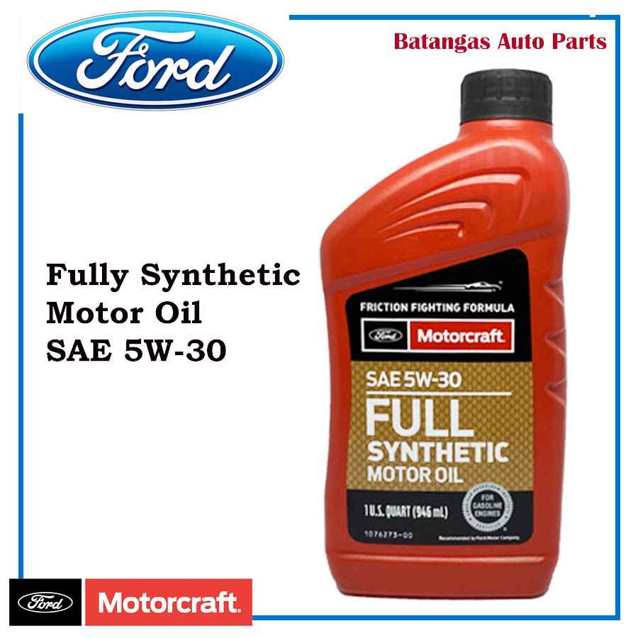 what motor oil does Ford recommend